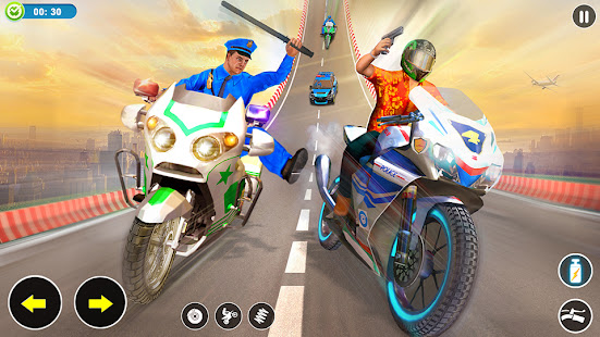 Police bike Stunt Bike Racing 5.0.5 APK screenshots 3