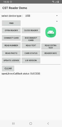 Android application CST Reader screenshort