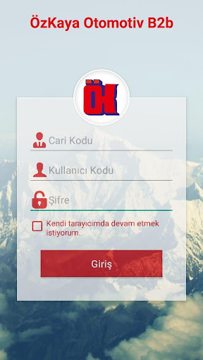Özkaya Otomotiv B2B Screen 2