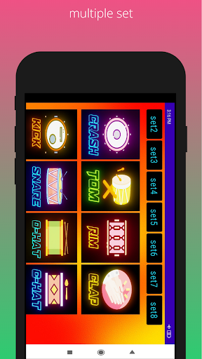 Glowing octapad Screen 2
