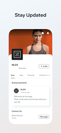 Android application INDX Store screenshort