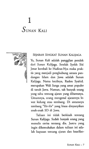 Sunan Kalijaga - Mistik Dan Makrifat