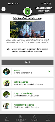 Schützenverein Heinsberg Screen 2