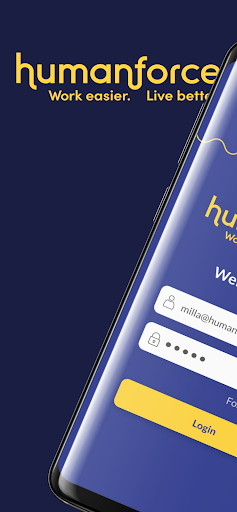 Android application Humanforce Work screenshort