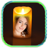 Beautiful Candle Photo Frame icon