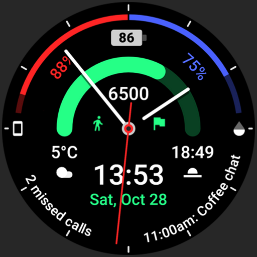 Chrono Watch Face Logo