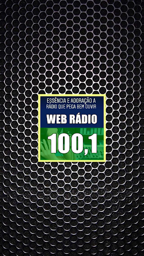Android application Rádio Web 100,1 screenshort