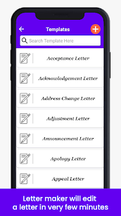 Letter Templates Offline – Letter Writing App MOD APK 3