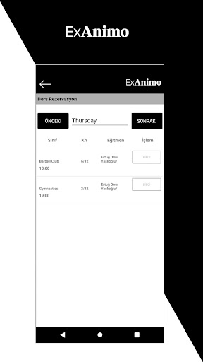 ExAnimo Screen 3