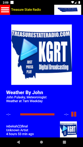 Treasure State Radio Screenshot 1 - AppWisp.com