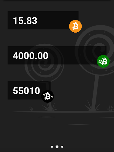 Android application Bitcoin Balance Widget screenshort
