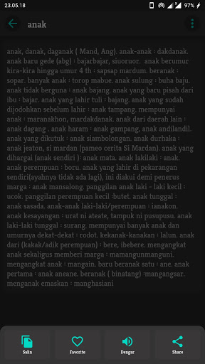 Kamus Batak Indonesia Offline