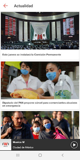 WRadio México Screenshot 2 - AppWisp.com