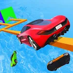 Cover Image of Скачать Impossible Car Stunt Car Game  APK