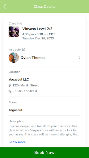 Yogasoul Screen 3