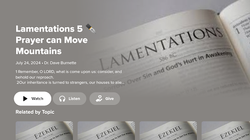 Screenshot of The Bible.Global