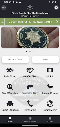 Android application Pierce Co Sheriff’s Dept (WA) screenshort