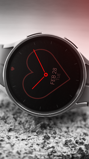 Love minimal watch face Screen 3