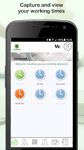 Android application onTouch screenshort