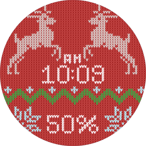 Christmas Sweater Watch Face Latest Icon