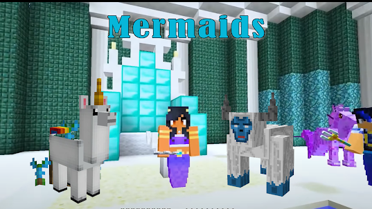 Mermaids in Minecraft