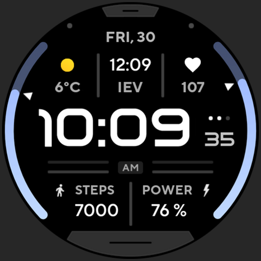 Health Dx: Watch face logo