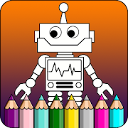 Super Robot Coloring Book 2020