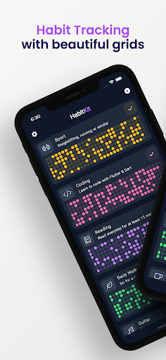 Screenshot of Habit Tracker - HabitKit