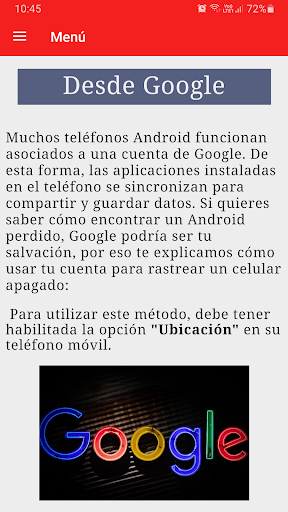 Cómo rastrear un celular Screen 2