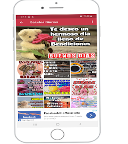 Screenshot 4 Saludos Diarios, Ositos con Sa android