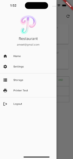 Posmob Server Screen 2