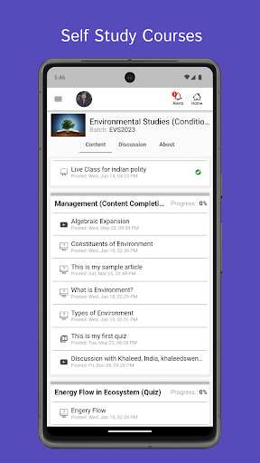 Android application MeritHub screenshort