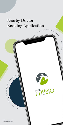 Android application Team Physio : Doctor Booking screenshort