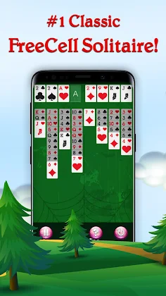 FreeCell - Classic Solitaire - Screenshot 1