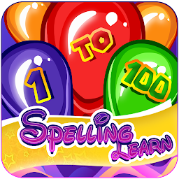 Icon image 1 to 100 spelling game kids