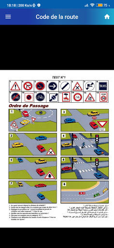 Code de la route Algérie  Les 20 tests