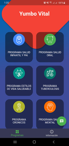 Android application Yumbo Vital screenshort