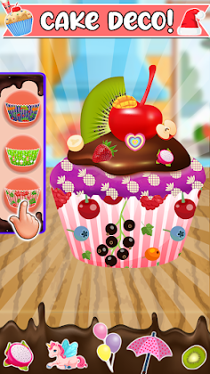 School Kids Christmas Cupcakes - Screenshot 4