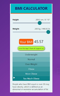 BMI Calculatorのおすすめ画像5