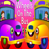 The wheels on the bus go round and round song app icon