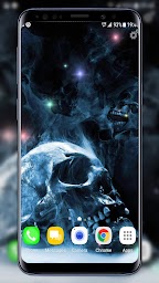 Skull Live Wallpaper