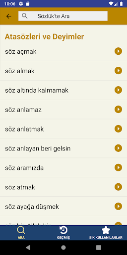 Türkçe Sözlük Screen 3