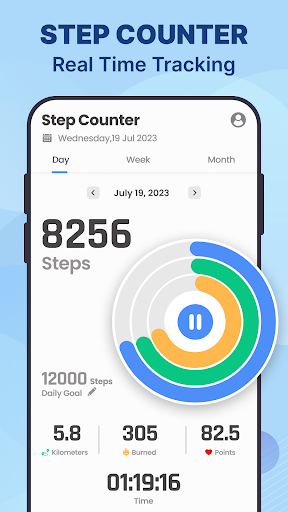 Step Counter and Pedometer Screen 2