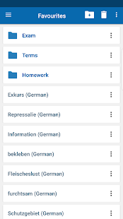 Oxford German Dictionary Screenshot