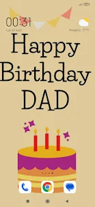 Feliz aniversário meu pai imag