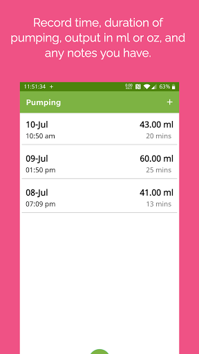 Android application Dairy Store Milk pump tracker screenshort
