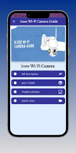 icsee Wi-Fi Camera Guide