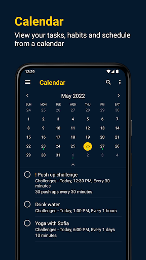 Screenshot of Habitodo: lists, habits & todo