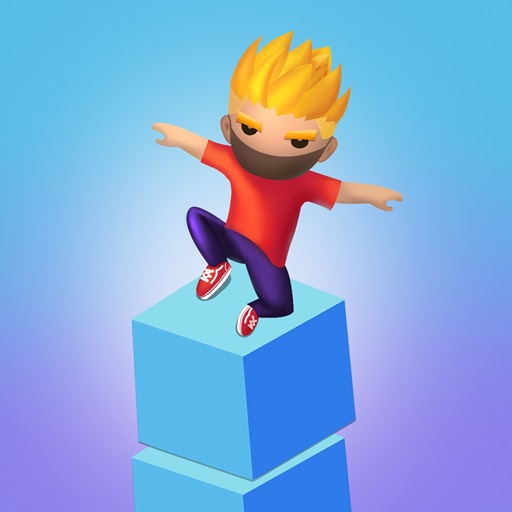 Cube run 3d stack cube surfer
