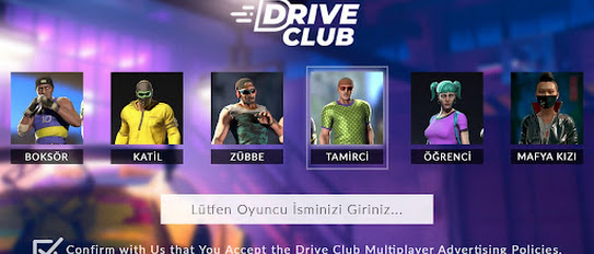 Drive Club: Araba Park Oyunu